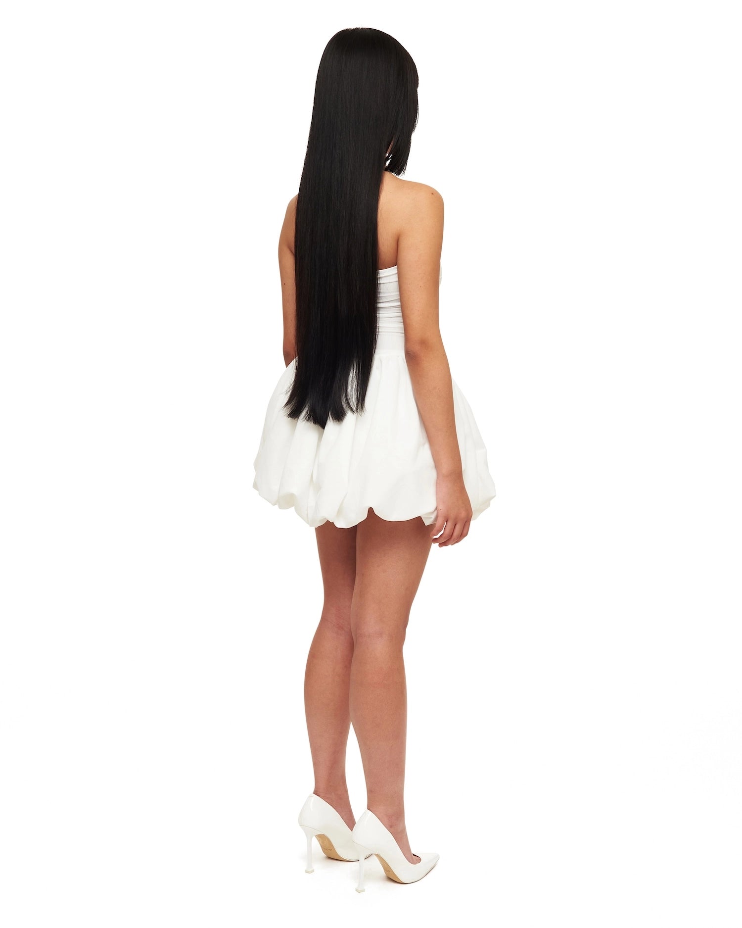 Exclusive White Miu Minidress