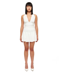 White Geneve Minidress