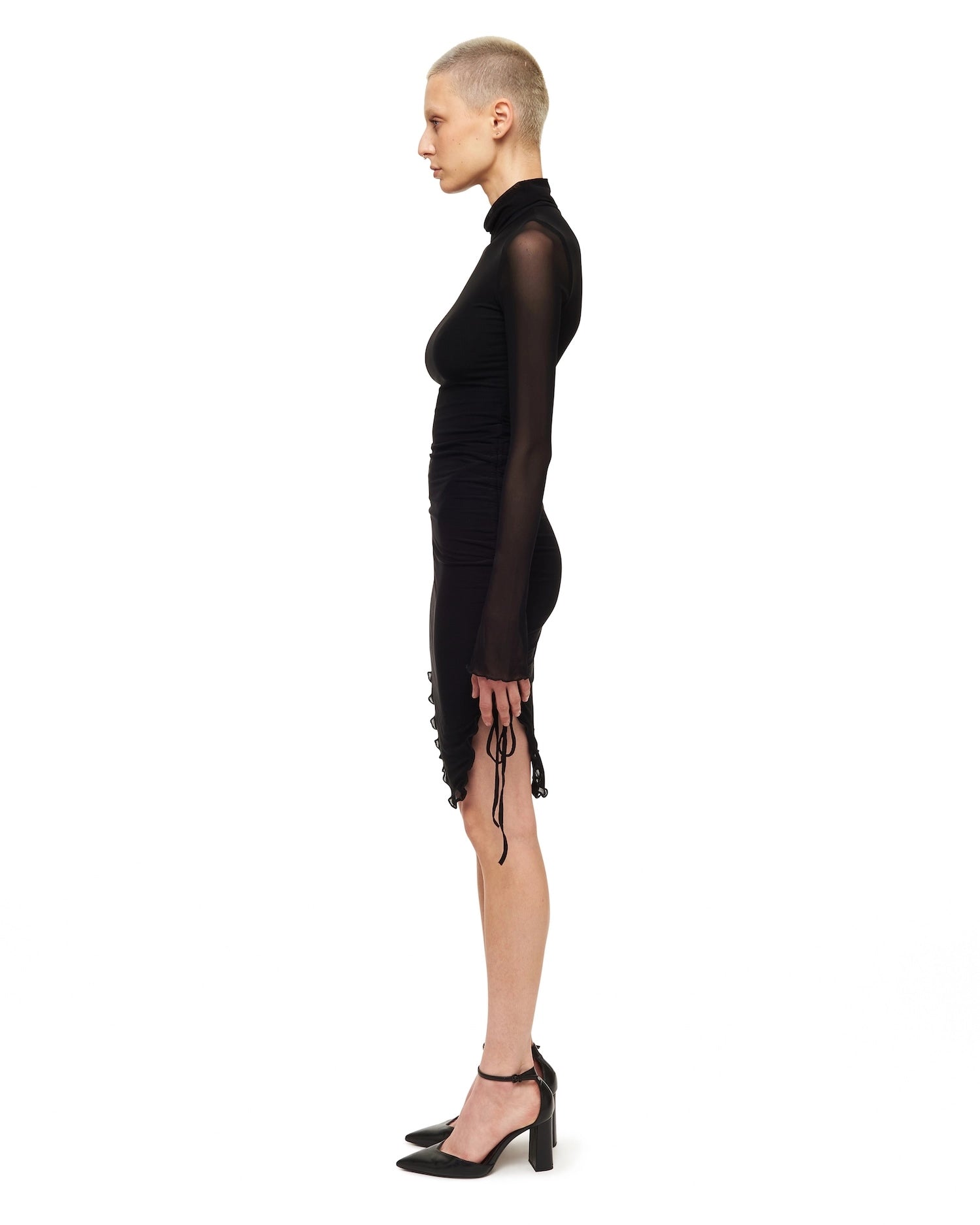 Black Aaliyah Minidress