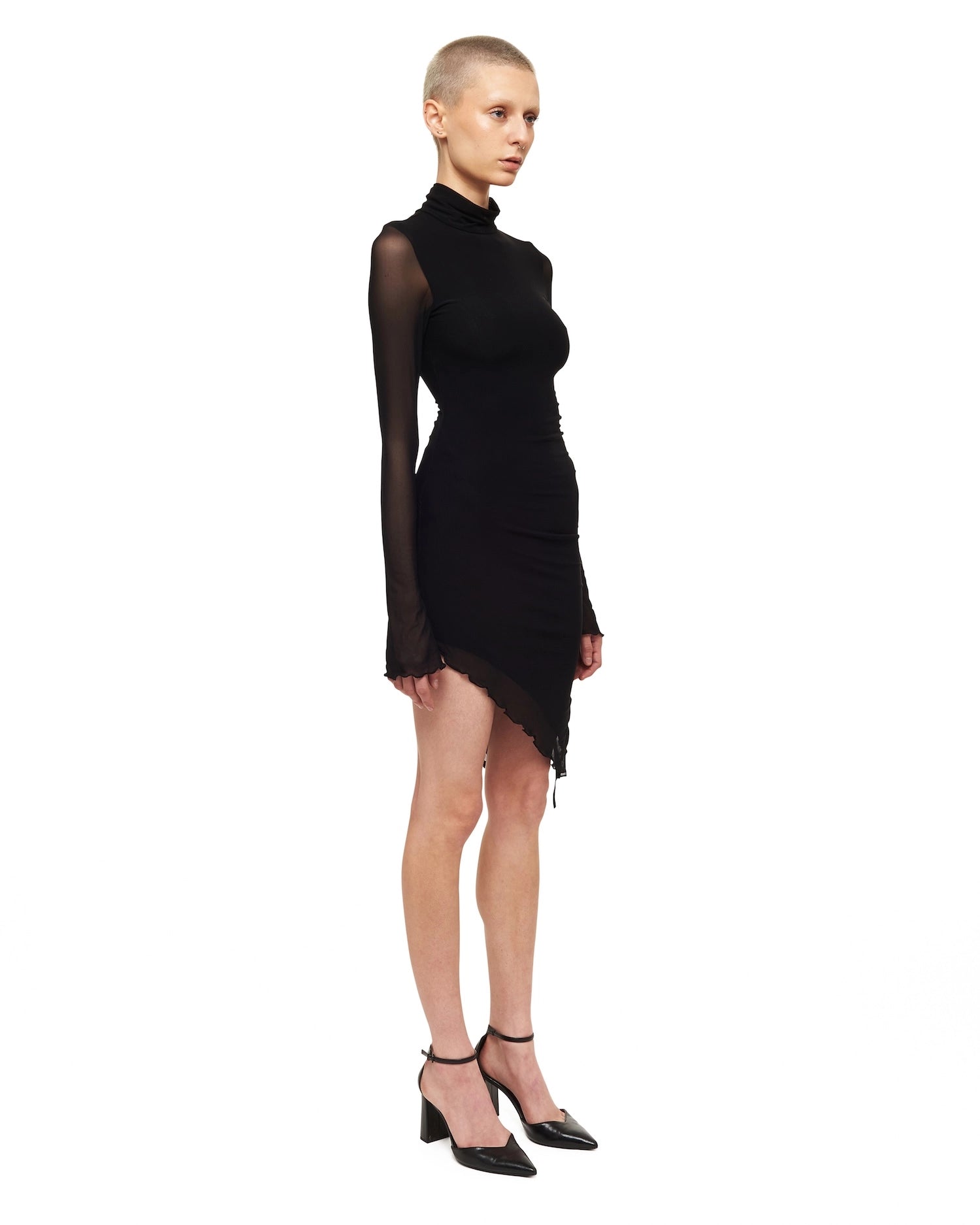 Black Aaliyah Minidress