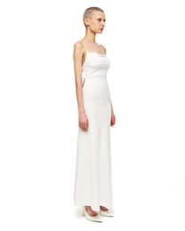 Off-White Cape Maxi Dress