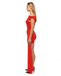 M-Onervax Red Minidress