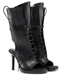 Black Boot Sandals