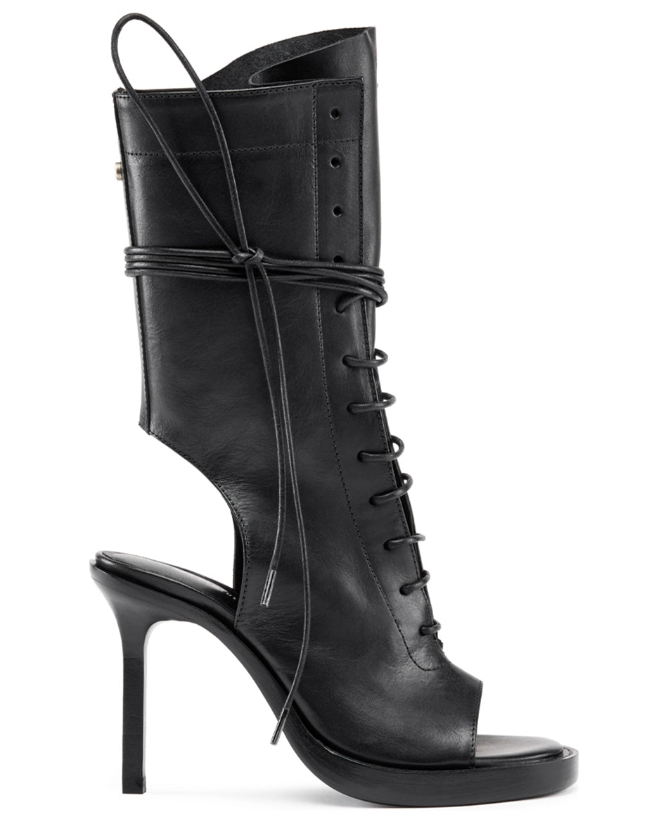 Black Boot Sandals